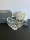 WATERFORD VINTAGE LISMORE 6 IN. ROUND BOWL FOOTED MIB 140461 UNUSED