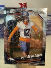 Jahdae Barron 2025 Panini Prizm Lazer Prizm Rookie #350 Denver Broncos NFL