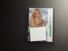 Jenna Jameson Autographed Trading Card. Hot Shots Trilogy Card No 172  MINT