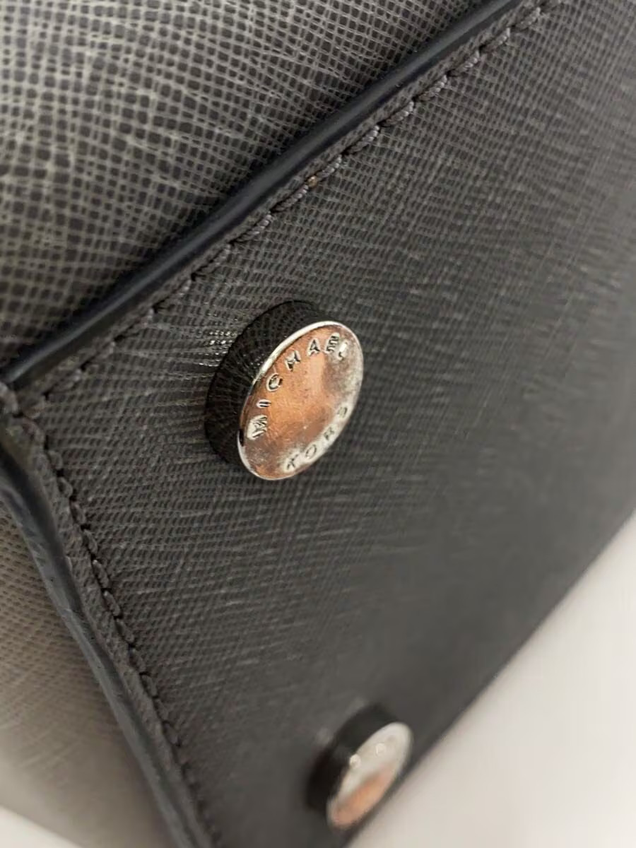 MICHAEL KORS Handbag Leather GRY ps-1905 thumbnail 9