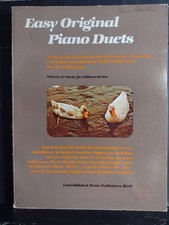 Easy Classical Piano Duets Songbook 50 Songs 160 Pages Excellent Condition