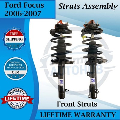 Monroe Genuine OEM Front Struts For 2006-2007 Ford Focus Lifetime Warranty