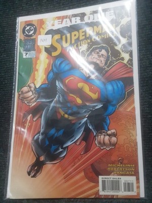 Superman Action Comics Annual #7 DC Black Label 1995 reprint bagged boarded