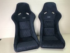 Recaro Sp-gn Alcantara Seat Set 2 Seats For Porsche Alfa Romeo Ferrari. Recaro Sp-gn Alcantara Seat Set 2 Seats For Porsche Alfa Romeo Ferrari.