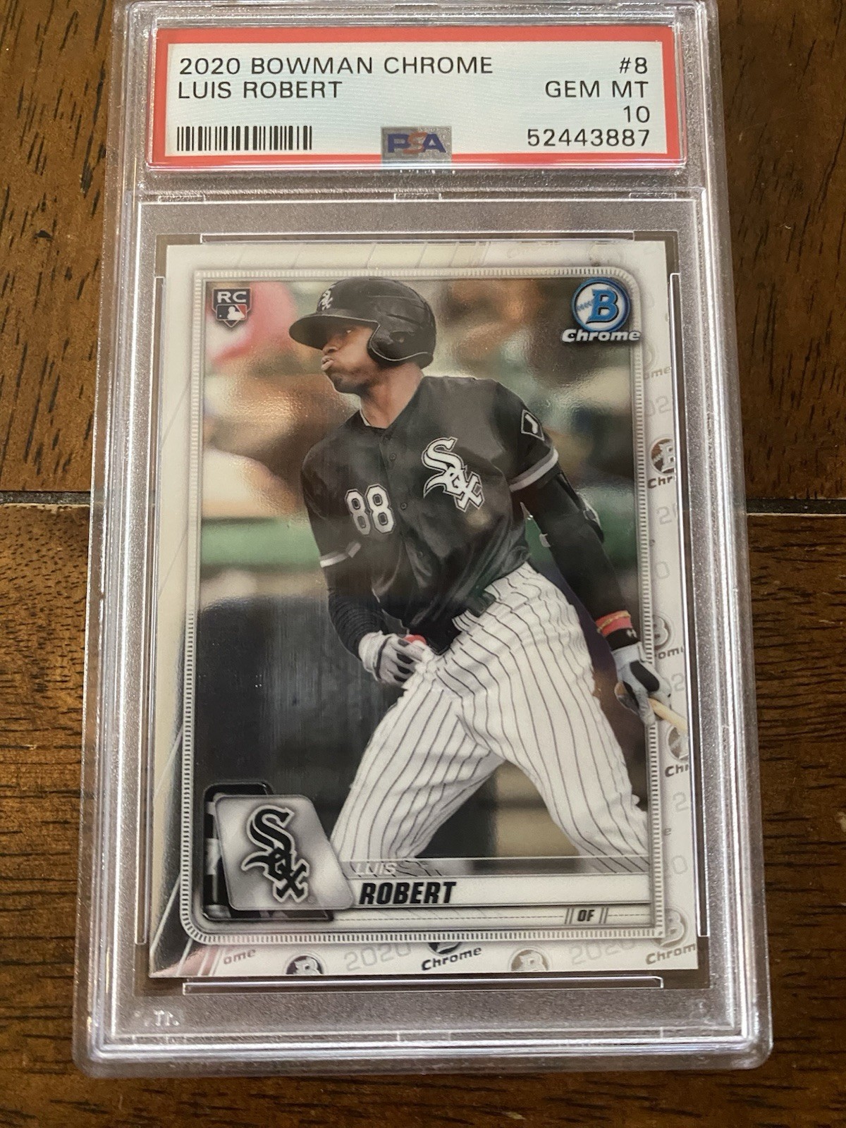 2020 Bowman Luis Robert Chrome Rookie PSA 10