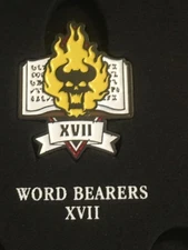 Word Bearers Horus Heresy Legion Badge-Pin-OOP-Space Marine-Warhammer 30k-40k