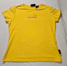 Harley-Davidson Women’s Medium Yellow HD Logo T-Shirt Cabo San Lucas Made in USA