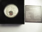 1 oz .999 Proof silver round, 2020 Native American Mint, Colorado Uranium Glass
