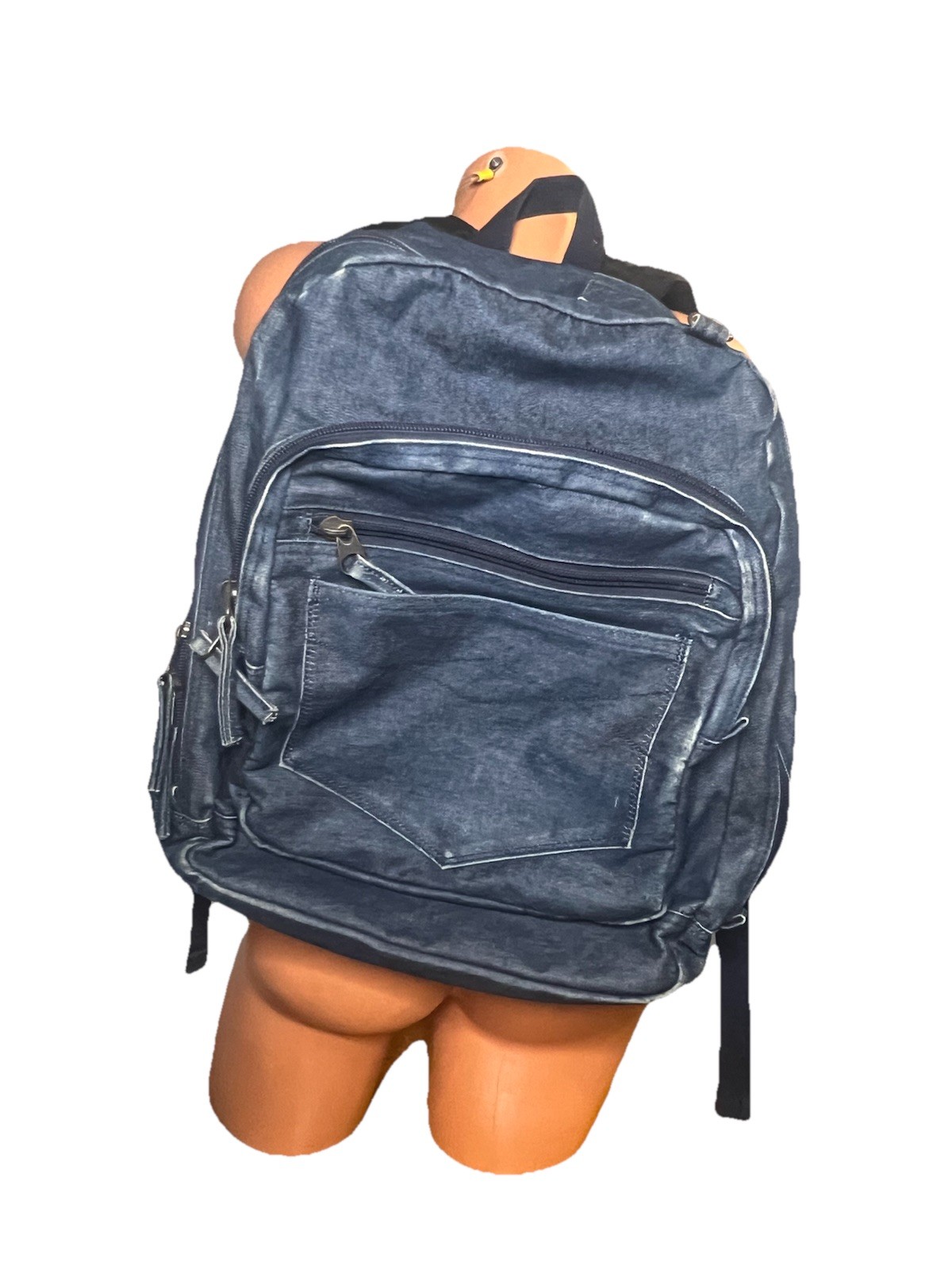 OLYMPIA Quality Denim Backpack Luggage