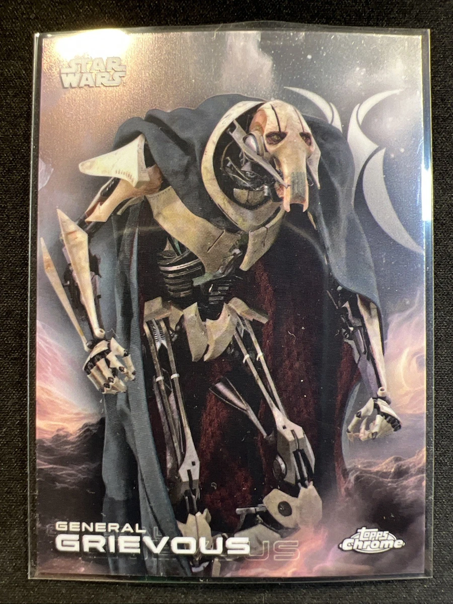 Topps General Grievous Star Wars Collectable Trading Cards for