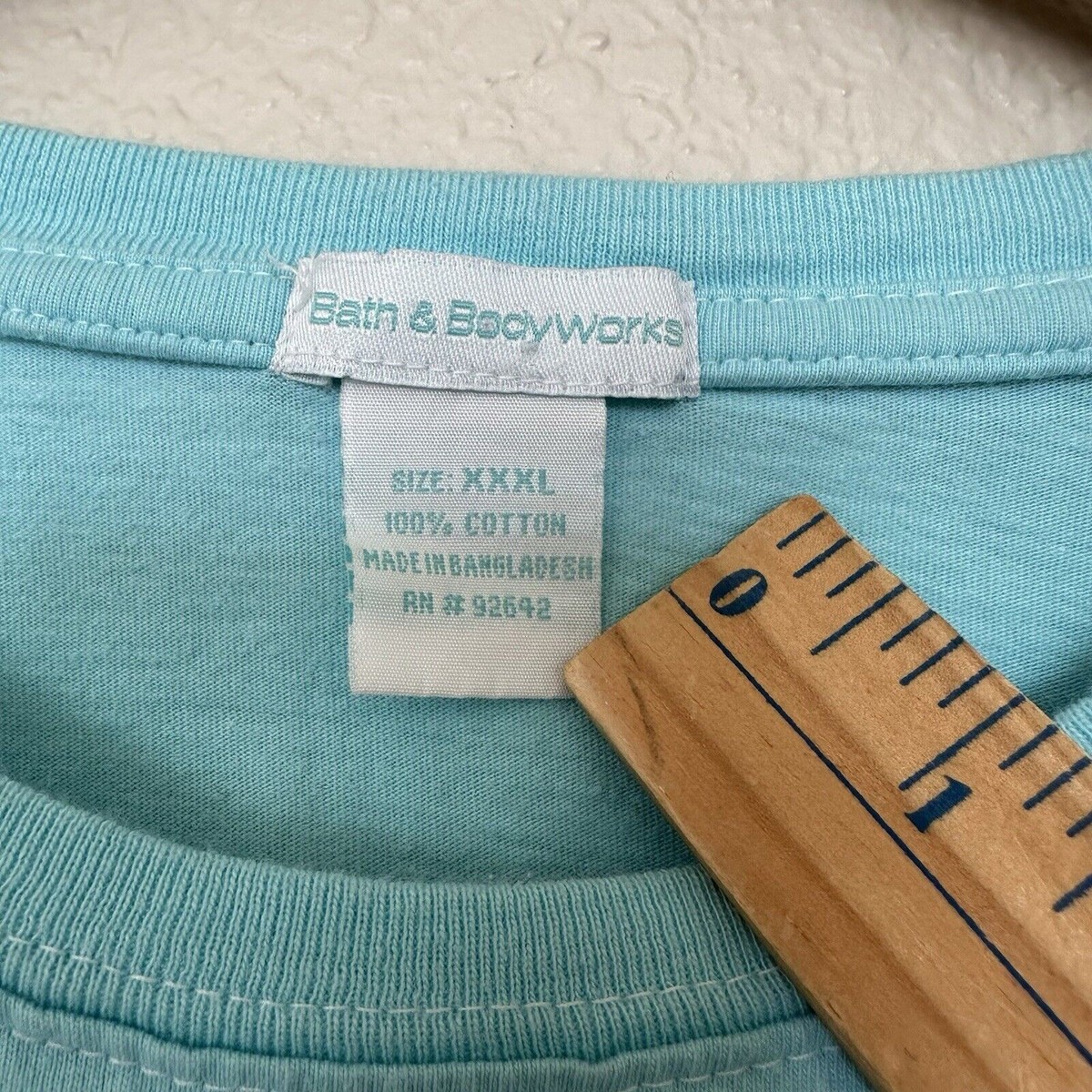 VTG Bath And Body Works T Shirt Women's 3XL Spread Love Not Germs Short Sleeve View 6