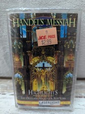 Handel's Messiah CASSETTE Highlights by New York Oratorio Society BRAND NEW 