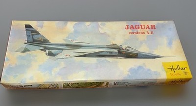 Vintage Heller Jaguar A,E Model 1/72 Scale Kit #263 Sealed