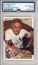 2009 Upper Deck Rock Heroes Pete Best The Beatles Signed PSA DNA COA Autograph