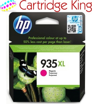 HP 935XL High Capacity Magenta Original Ink Cartridge - C2P25AE - PAST BEST EXPI - Picture 1 of 6