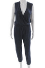 Sundry Women Jumpsuit Dark Blue Sleeveless Round Neck Size 1 — photo 1