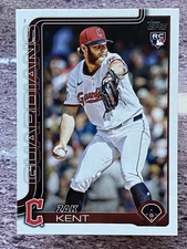 Zak Kent 2025 Topps Update Cleveland Guardians #US238 RC