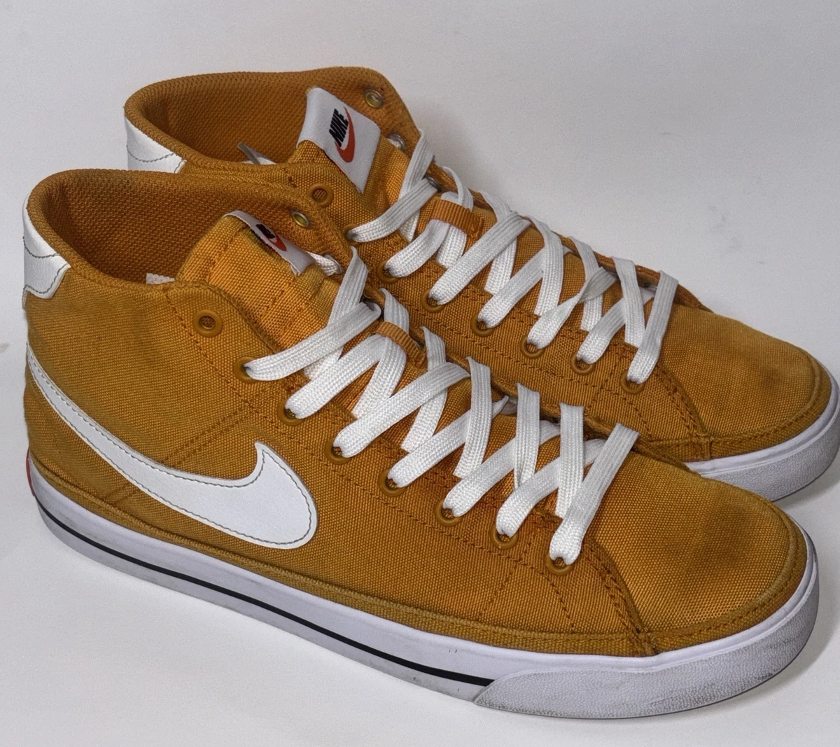 Nike Court Legacy Mid Canvas Orange for Sale | Authenticity