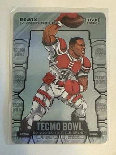 Bo Jackson Battle Arena Tecmo Bowl Bojax SC666 Silver Coin Flip Brawl