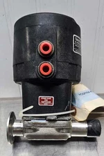 Crane Saunders EC Piston Actuator 33750 w/ 4-63872-4-3 1.0” CWP230 316L BPE SF4