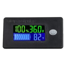 Battery Capacity Tester with Adjustable Settings for Various Battery Types