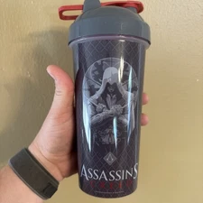 G Fuel Assassin's Creed Hidden Blade Collector's Shaker Cup 24 oz Sport Bottle