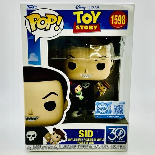 Funko Pop! Disney Pixar Toy Story #1598 Sid Special Edition Vinyl Figure New!!!
