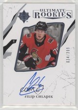 2017-18 Ultimate Collection Rookies 34/399 Filip Chlapik #55 Auto t7u
