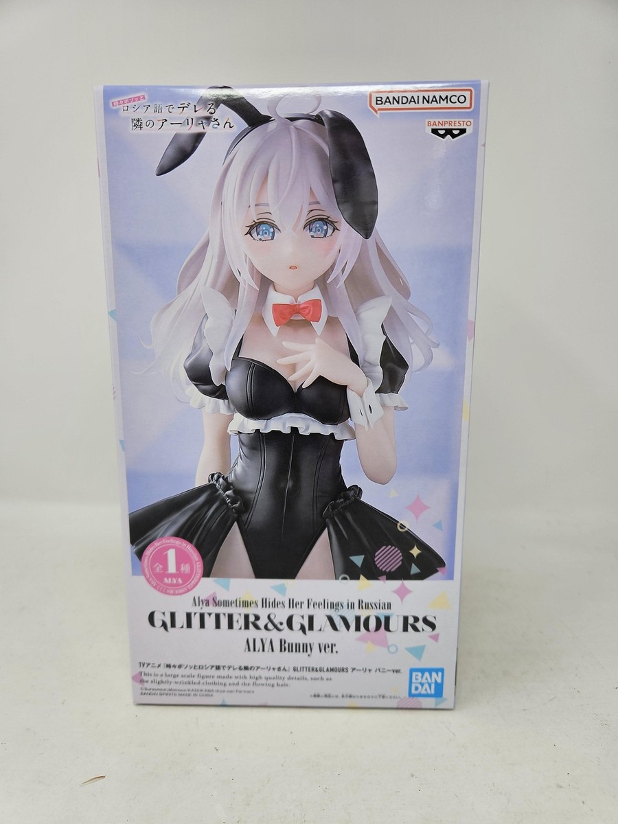 Banpresto Glitter & Glamours Alya Bunny Ver Figure Black Outfit