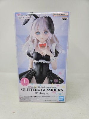 Banpresto Glitter & Glamours Alya Bunny Ver Figure Black Outfit New US Seller