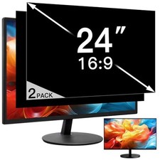 2 Pack 24 Inch Privacy Screen for Computer 2 PACK 24 Inch Privacy Screen 16:9  