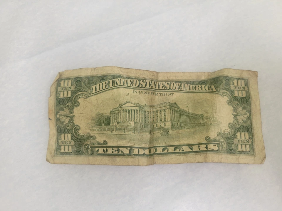 1981 A $10 Atlanta District Federal Reserve Note - Image 2 of 3