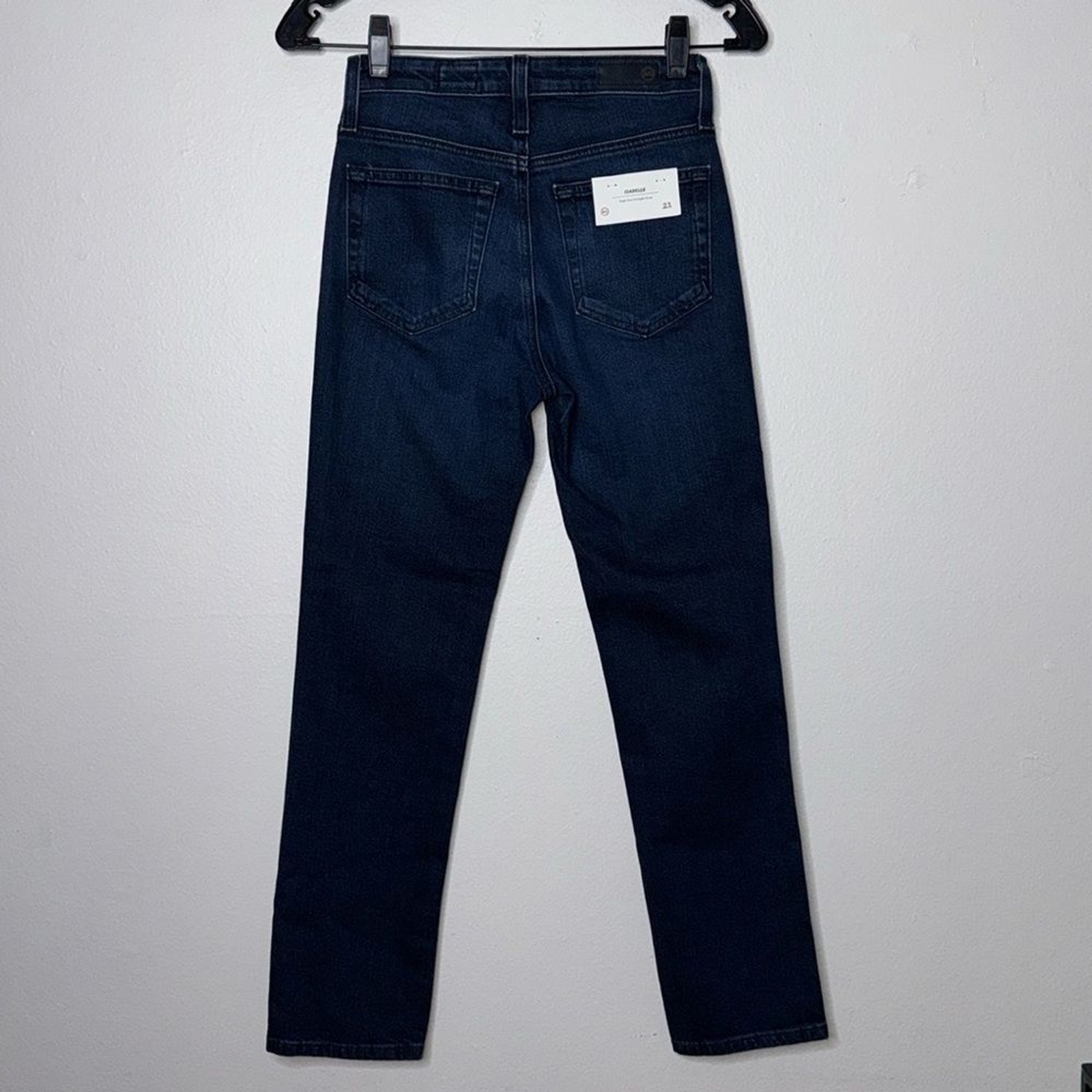 AG Isabelle High Rise Straight Crop Jeans Womens Size 23 thumbnail 3