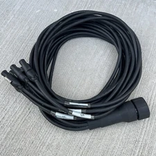 LEX SOCAPEX SOCO 19 PIN to 11 ft 6 Channel PowerCon True1 Female Breakout Cable