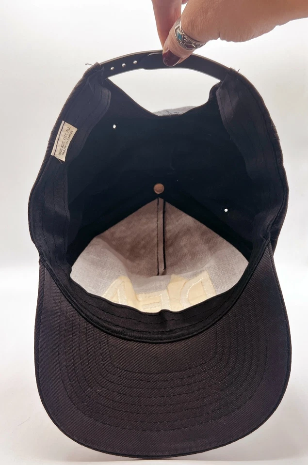 Agencia Antidrogas "DEA", Lona Negra con Logo Bordado Sombrero con Correa Foto 4 de 4