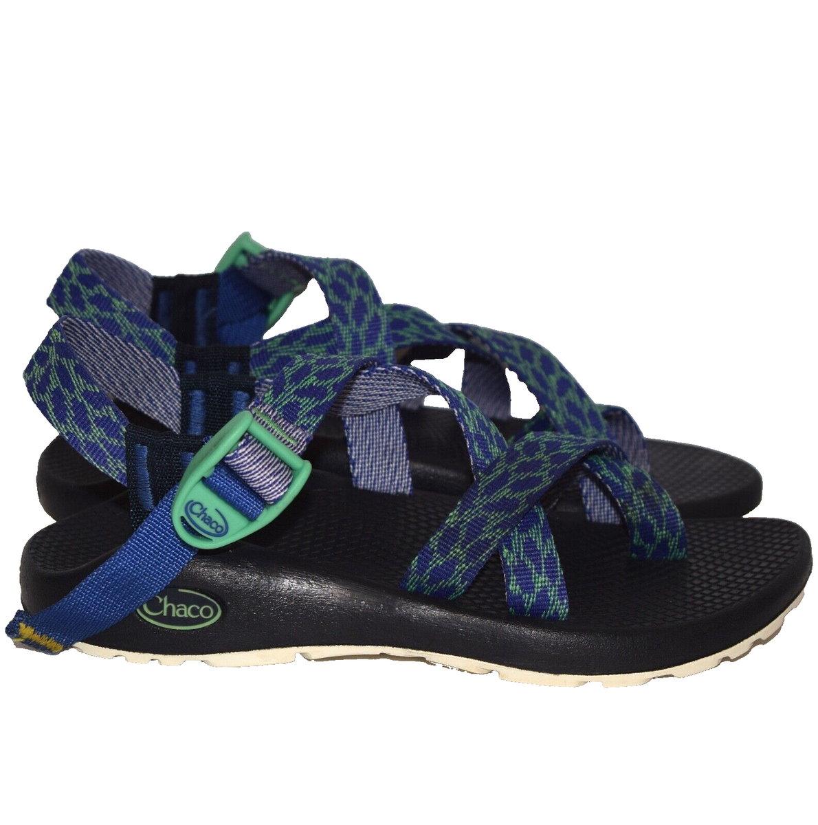 Chaco Z/Cloud Blue Black Women's Classic Outdoor Sandals Size W6