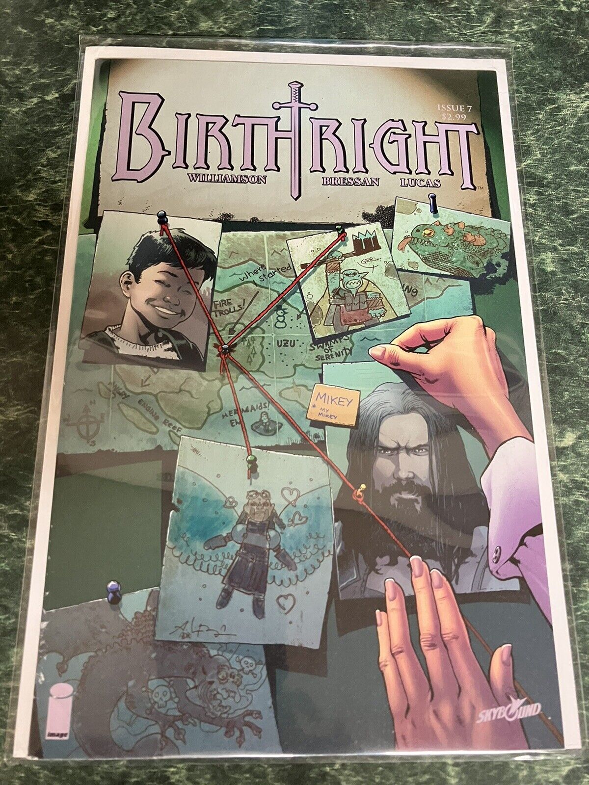 Birthright #7  Image Comics - (2015)  (Rare) VF-NM