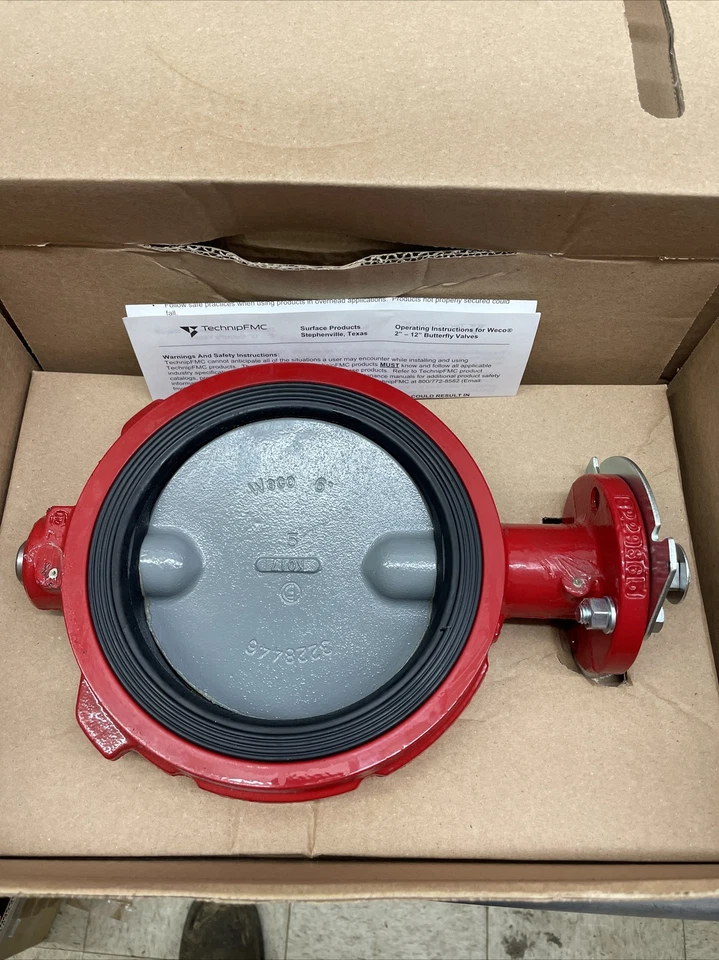 FMC TECHNOLOGIES WECO 6" - 175 VÁLVULA MARIPOSA 3229888 Foto 3 de 4