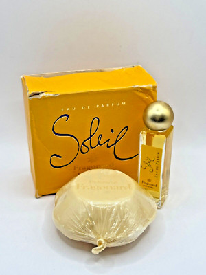 SOLEIL BY FRAGONARD 9ML EDP SPLASH & 50G SAVON (NEW WITH BOX)