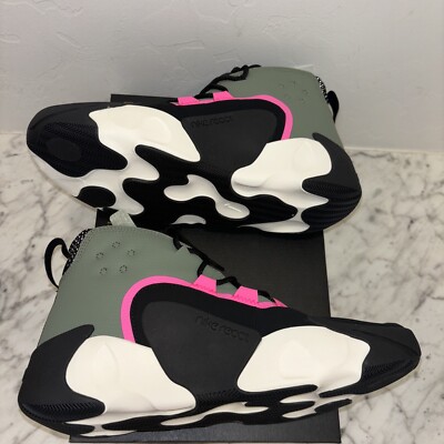 NIKE REACT FRENZY SPIRAL SAGE OLIVE AURA BLACK CN0842-300 MEN'S