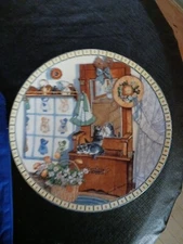 Knowles Collector’s Cat Plates 1991, PLATE FIVE (8” inches) #13624A