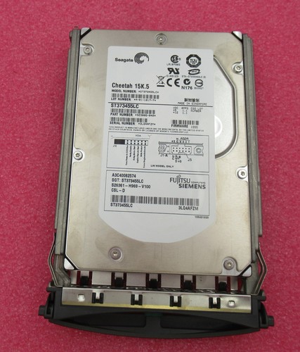 Fujitsu S26361-H969-V100 ST373455LC 15K.5 73GB 15000RPM 16MB 3.5" Hot-Swap HDD - Picture 7 of 9