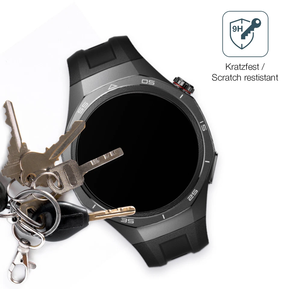 2x Protection ecrán pour Huawei Watch GT5 mat 46mm souple Film Protecteur 9H - Photo 3/4