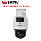 Hikvision TandemVu Hybrid Light PT Camera 4MP+4MP DS-2SE2C400MWG-E/14 2Way Audio
