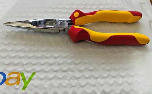 Wiha UZ 05 0 06 200 Professional insulatedElectrical Long Nose Pliers 1000V - Picture 2 of 2
