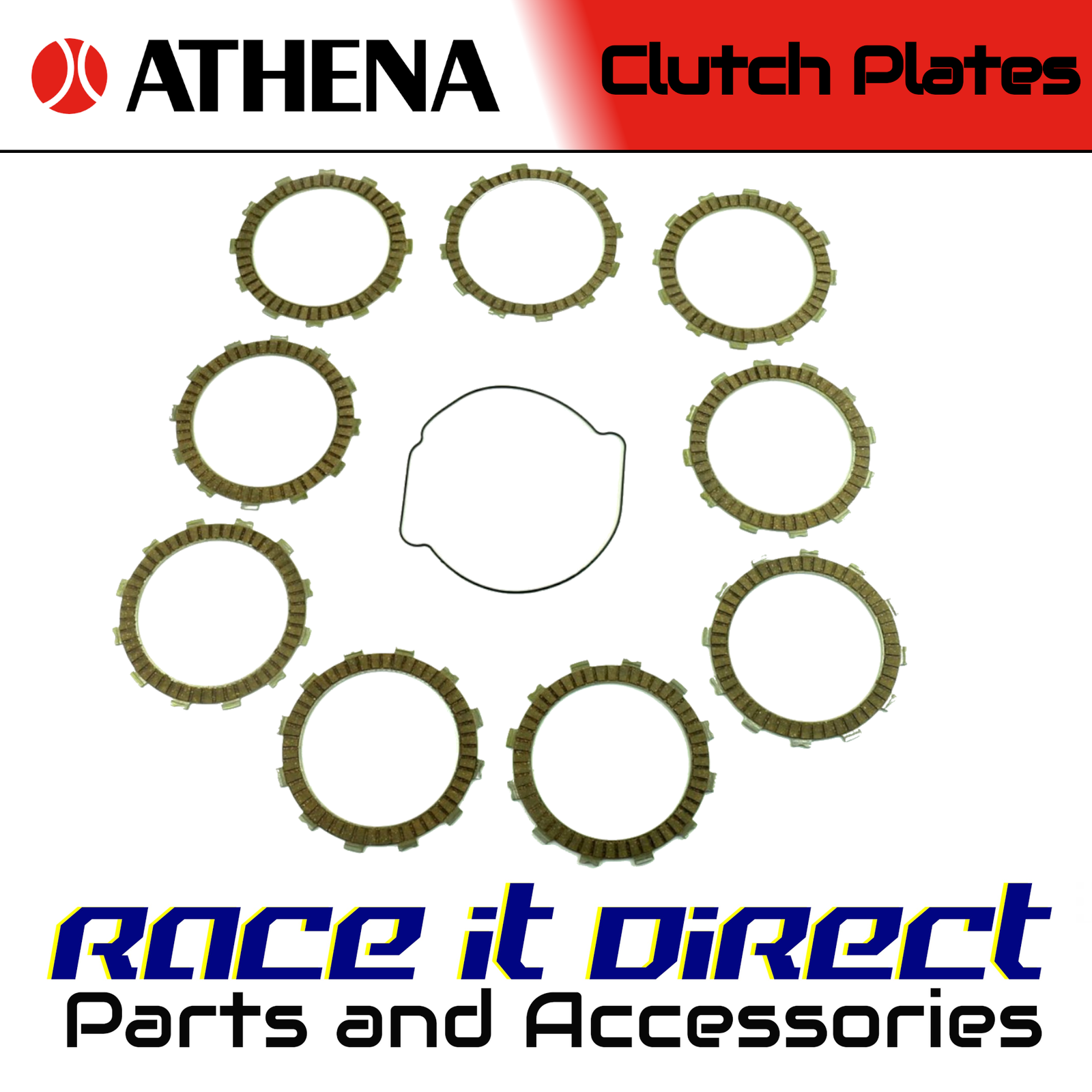 Clutch Plate Kit for KTM EXC RACING 450 2008 Athena