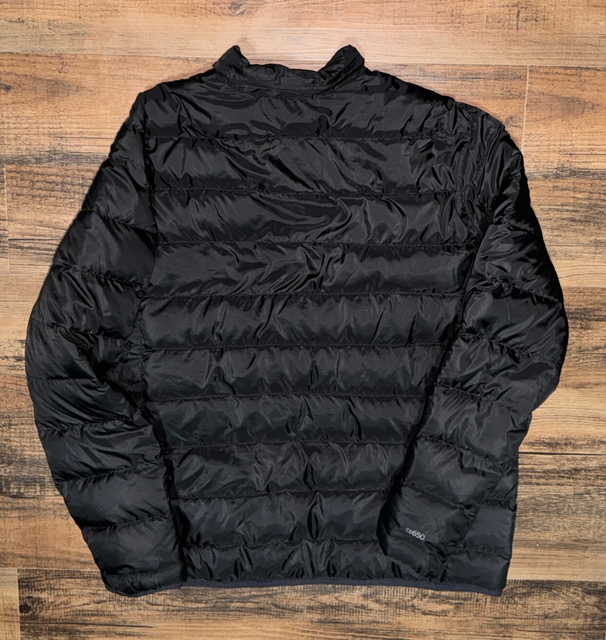 Men’s Eddie Bauer EB650 FullZip Down Puffer Jacket Size XL Black eBay