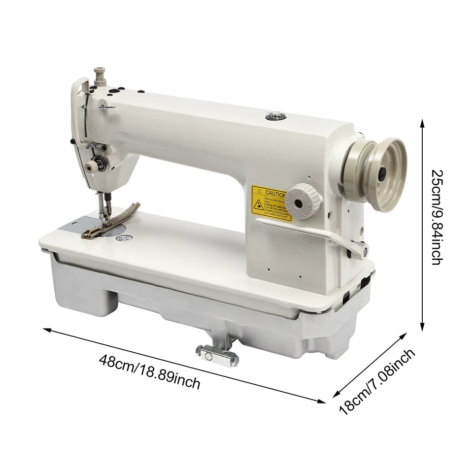 Heavy Duty Wear-resist Ddl-8700 Straight/Lock Stitch Industrial Sewing Machine - Image 2 of 4