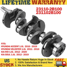 Engine Crankshaft For Hyundai Kia Accent Veloster Soul Rio 1.6L K2 CEED I30 1.4L