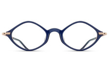 Matsuda M2066 Navy Rose Gold Prescription Glasses Frame New And Authentic